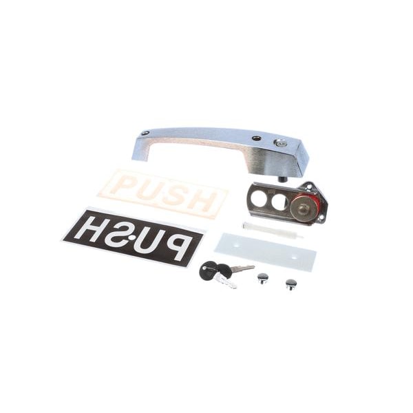 Pull Handle Brushed Chrome W
